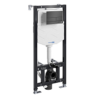 Система инсталляции WasserKRAFT Aller 10TLT.010.ME.MB04 для унитаза, черный матовый