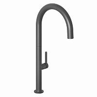 Смеситель Kludi Aurea 558036675 для кухонной мойки, черный матовый