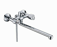 Смеситель WasserKRAFT Amper 2902L для ванны с длинным поворотным изливом, хром