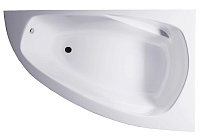 Ванна из искусственного мрамора Astra-Form Тиора Solid Surface 01010085 154,5x105 R белый матовый