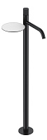 Смеситель Boheme Stick 120-BB.3 для раковины, ручка Linea, черный матовый
