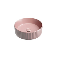 Раковина накладная Ceramicanova Element CN6057MP 36x36x11.5 розовый матовый
