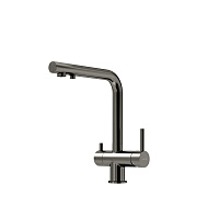 Смеситель для кухонной мойки Sancos Foster SC4014GG вороненая сталь