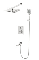 Душевой комплект Wonzon & Woghand WW-88929003-BN никель