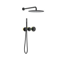 Душевой комплект Timo Saona SX-2359/03SM черный матовый
