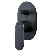 Смеситель Splendy Rest RE204U1K2BM для душа, черный матовый
