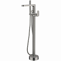 Смеситель Boheme Spectre 459-GM напольный, для ванны с душем, оружейная сталь