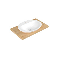 Раковина Serel Hera HR34TXS110H 46х60 белый