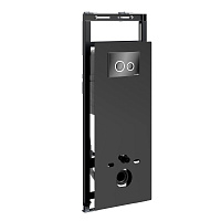 Система инсталляции WasserKRAFT Salm 27TLT.010.ME.BL.PB01 для унитаза, черный
