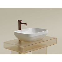 Раковина накладная Ceramicanova Element CN6055 50x35.9x14.5 белый