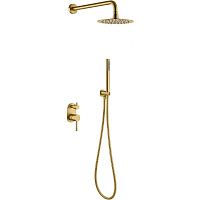 Душевой комплект Boheme Uno 464-MG для душа, золото матовое