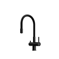 Смеситель для кухонной мойки Sancos Lucia SC4004MB черный матовый