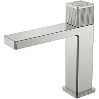 Смеситель Boheme Quad 159-NB для раковины, автоматический, никель брашированный