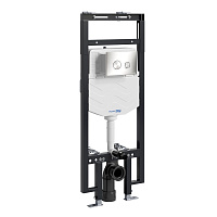 Система инсталляции WasserKRAFT Dinkel 58TLT.010.ME.BN01 для унитаза, никель
