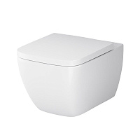 Унитаз подвесной AM.PM Gem C901701SC с сиденьем безободковый