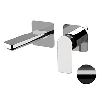 Смеситель Remer Infinity I15PCFP для раковины, черный брашированный хром