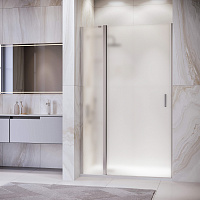 Душевая дверь RGW Leipzig LE-004 351200411-21 110x195 матовое-сатинат/хром