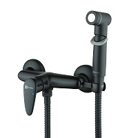 Гигиенический душ со смесителем Lemark Pramen LM3318BL черный