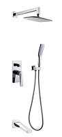 Душевой комплект Boheme Venturo 374-2 для ванны с душем, хром