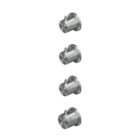 Смеситель QuadroDesign Source 1250.00AS для душа, brushed stainless steel