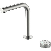 Смеситель Boheme Tech 158-NB для раковины, автоматический, никель брашированный