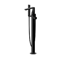 Смеситель Bravat Arc F66061K-B3-ENG напольный, черный