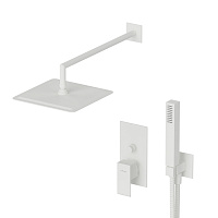 Душевой комплект Cezares Porta PORTA-DSIPQ-30-BIO белый матовый