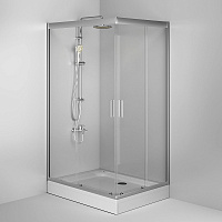 Душевой уголок AM.PM Gem W90G-404-120280-MT 120х80 прозрачное стекло, матовый хром