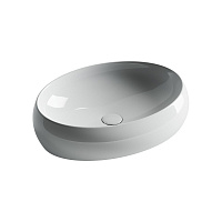 Раковина накладная Ceramicanova Element CN5033 56x39x15 белый