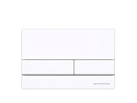 Кнопка смыва Ceramicanova Flat CN002W белый