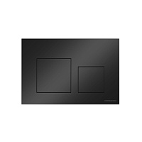 Кнопка смыва Ceramicanova Balance/Square CN12-002MB черный матовый