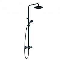 Душевая стойка Kludi Logo 6808239-00 для душа, черный матовый