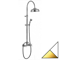 Душевая стойка Emmevi 1200281BO белый/золото
