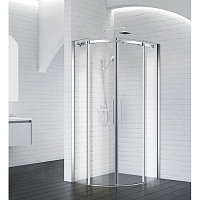 Душевой уголок BelBagno Acqua ACQUA-R-2-100-C-Cr 100х100 хром