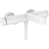 Смеситель Hansgrohe Finoris 76420700 для ванны с душем, белый матовый