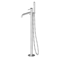 Смеситель Newform X-Steel 316 69684EX.50.050 для ванны, напольный, INOX