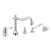 Смеситель Migliore Oxford 19125 на борт ванны, хром