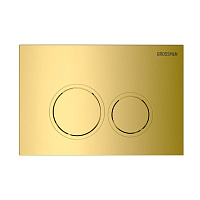 Кнопка смыва Grossman Galaxy 700.K31.01.300.300 золото глянцевое