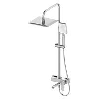 Душевая стойка Wonzon & Woghand Forza WW-739031-BN никель брашированный