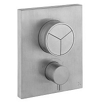 Смеситель Almar Core Push Square E176683.NB для ванны, никель шлифованный