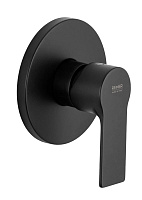 Смеситель Remer Energy EY30NO для душа, черный матовый