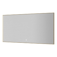 Зеркало Armadi Art Modern 543-140-MG 140x70 с подсветкой, золото матовое