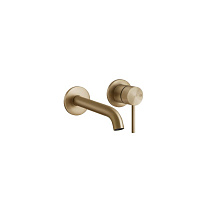 Смеситель Gessi Flessa 54086.726 для раковины, Warm Bronze Br. PVD