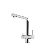 Смеситель для кухонной мойки Sancos Spin SC4015CH хром