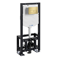 Система инсталляции WasserKRAFT Dill 61TLT.010.ME.MG02 для унитаза, золото