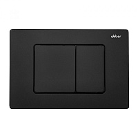 Кнопка смыва ABBER AC0120MB черный матовый