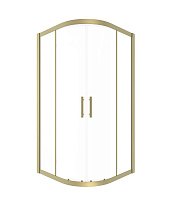 Душевой уголок Timo TPSS-100/17C-8 T45 100x100 прозрачное/золото матовое