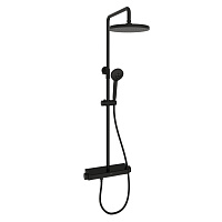 Душевая стойка Sancos Teo SC11002MB черный матовый