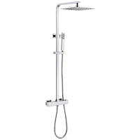 Душевая стойка ABBER Daheim AF8260L с термостатом, хром