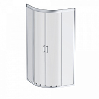 Душевой уголок AM.PM Gem W90G-401-090WT 90 профиль матовое серебро (без поддона)